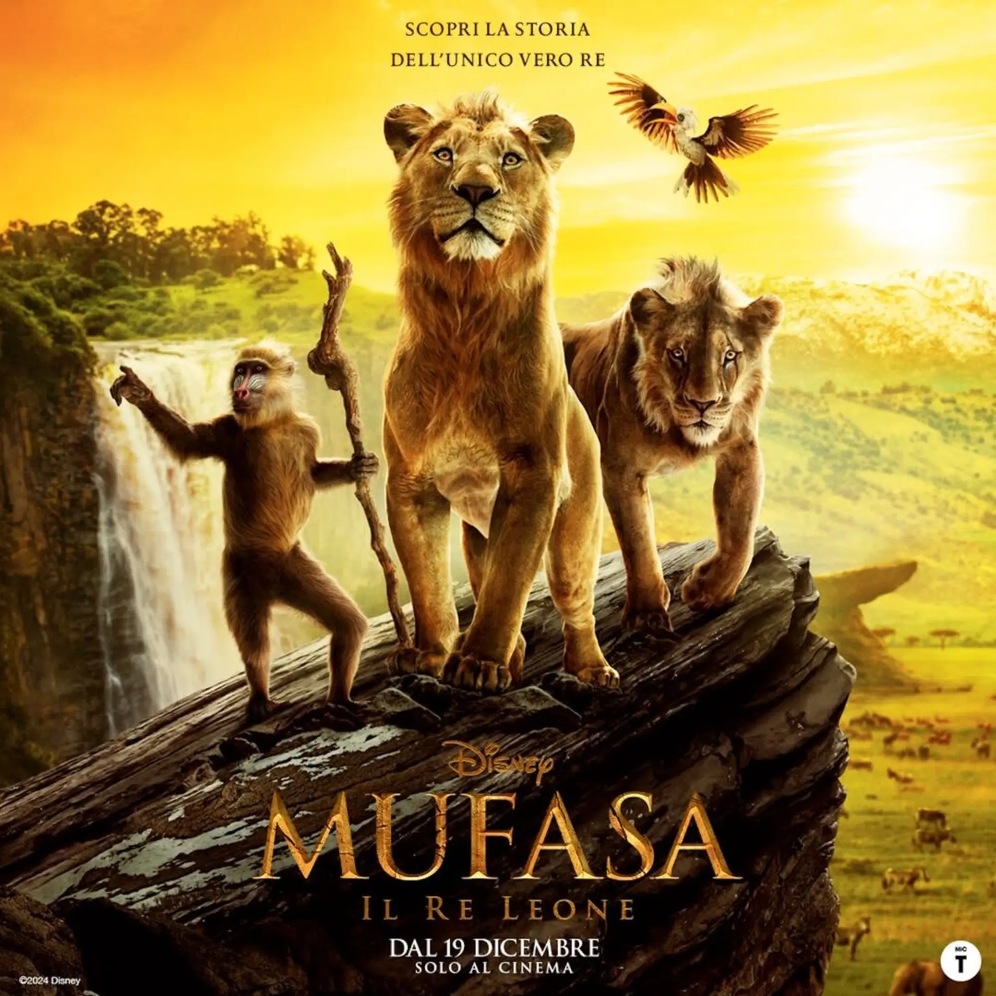 Film per bambini  al teatro dei fluttuanti: MUFASA – IL RE LEONE