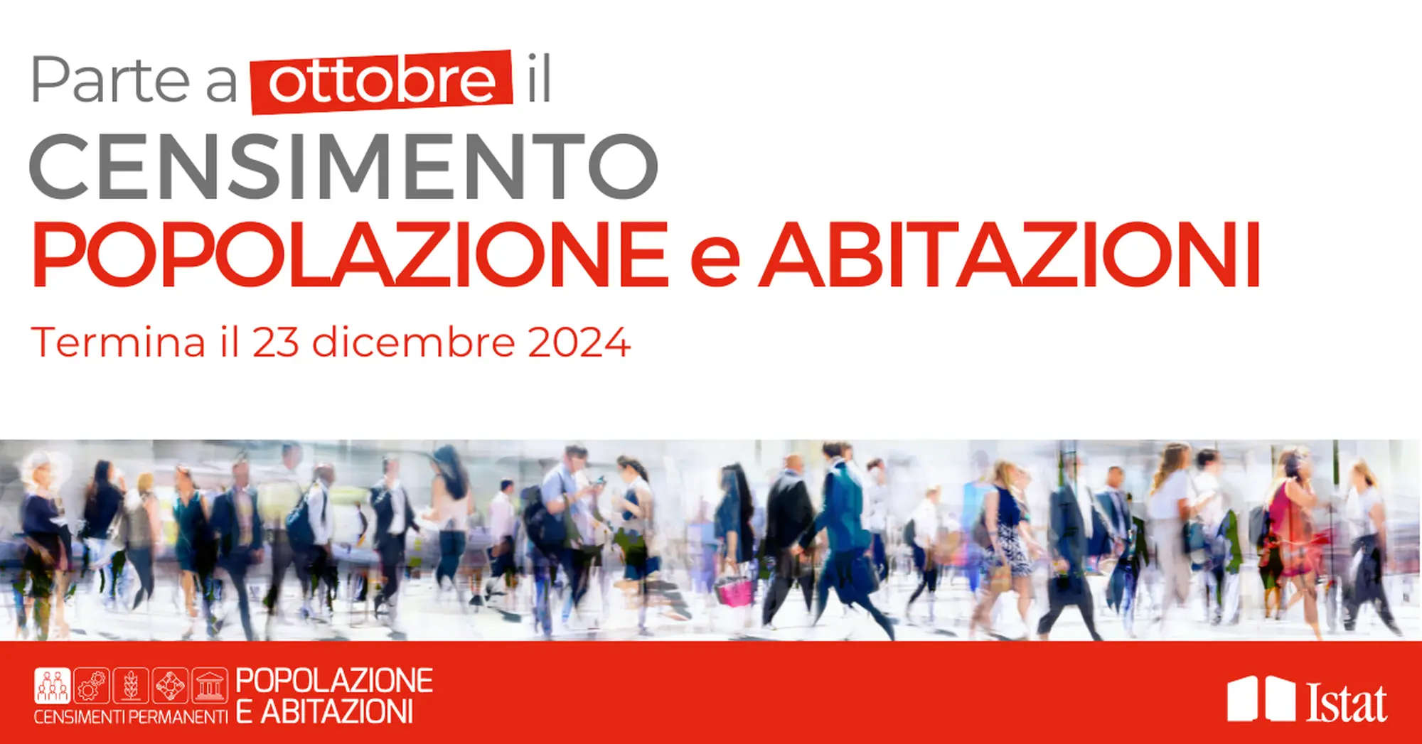 Avvio Censimento della Popolazione e Abitazioni - Edizione 2024