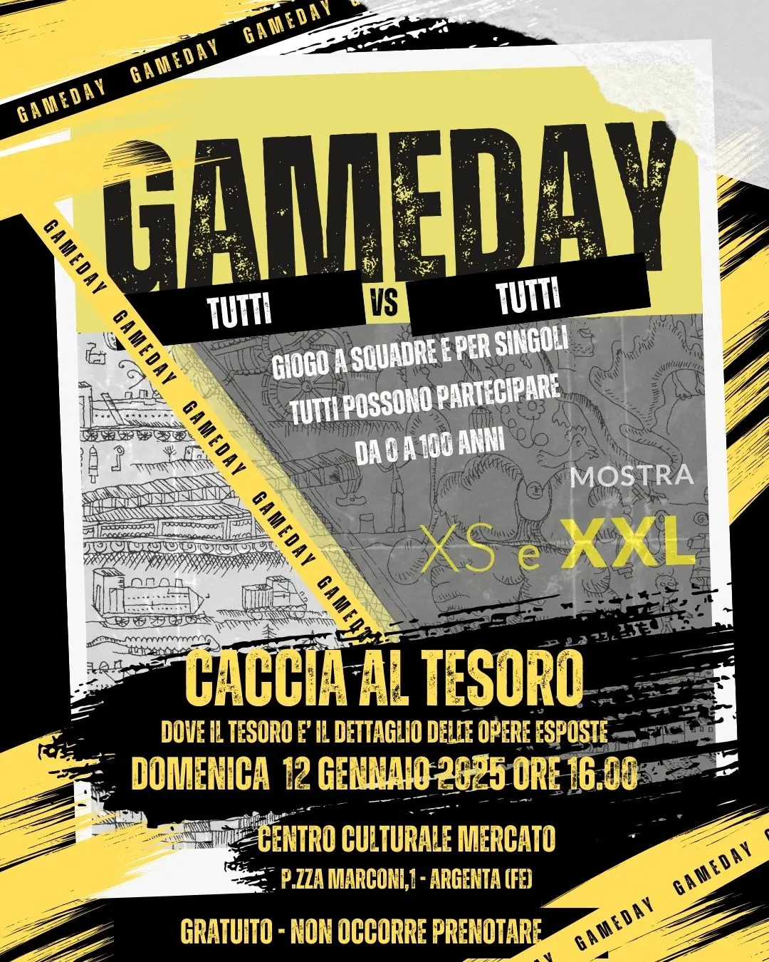 GAMEDAY: Caccia al tesoro al mercato centro culturale