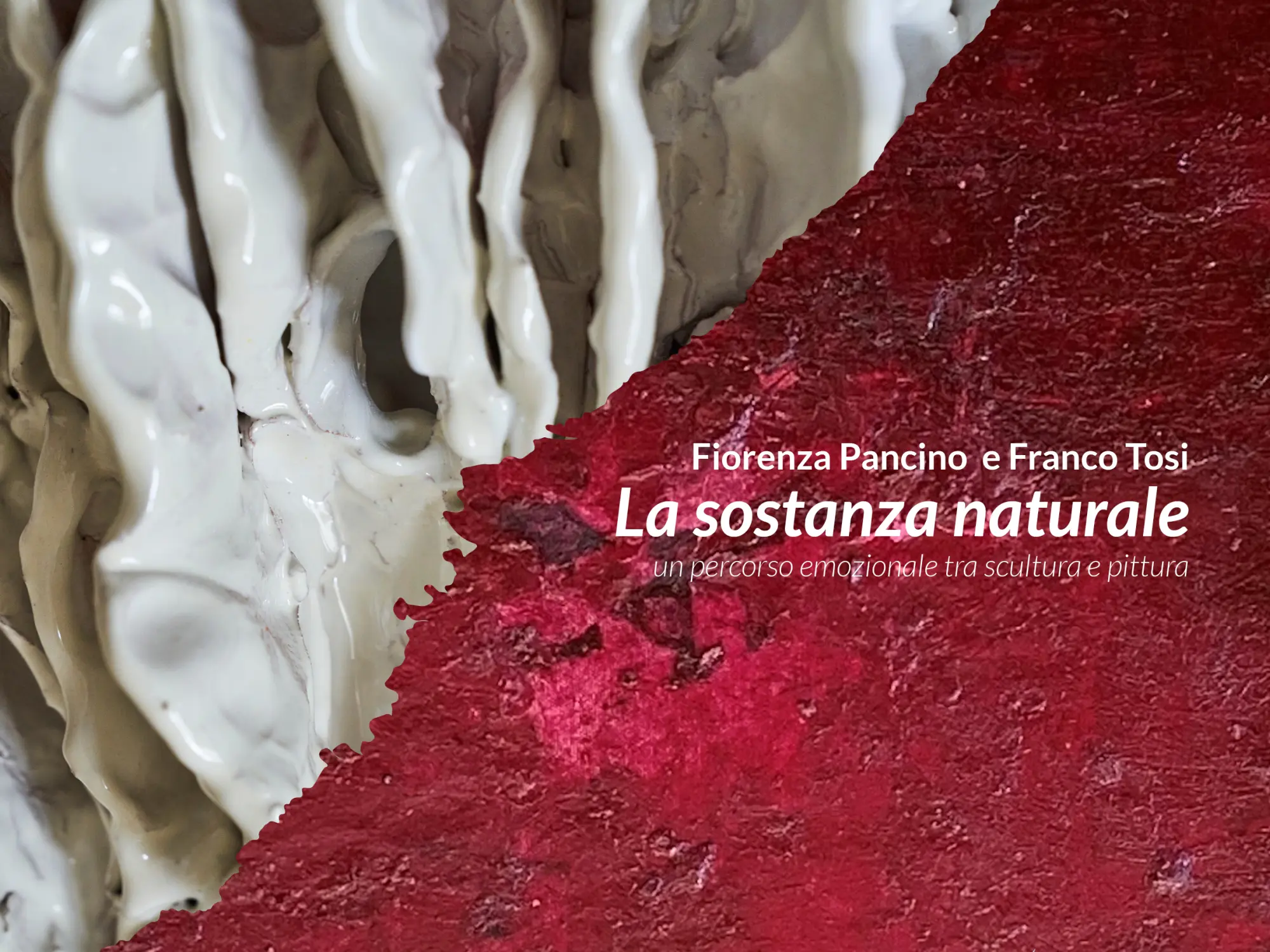 Mostra: La sostanza naturale, un percorso emozionale tra scultura e pittura